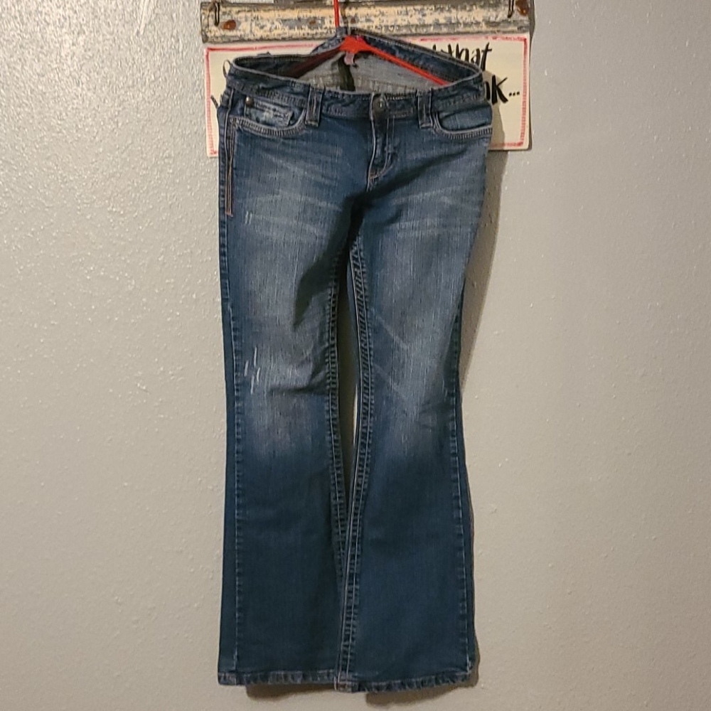 Flare legged jeans